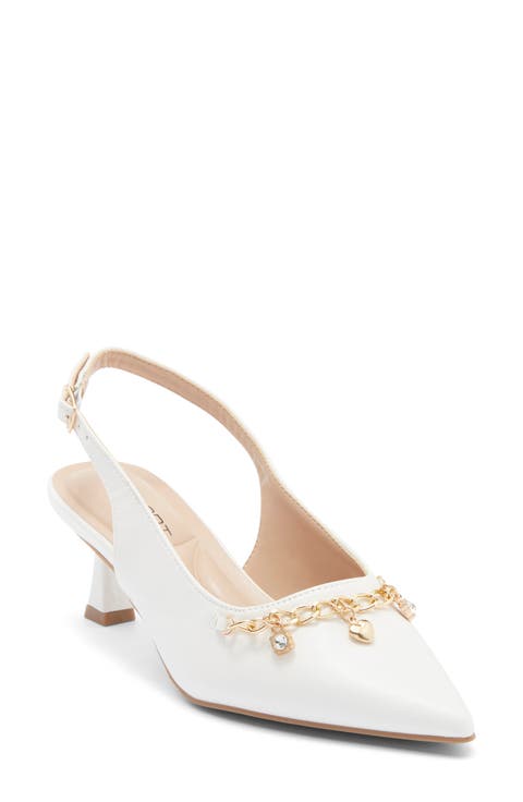 Aleena Chain Slingback Pump (Women)