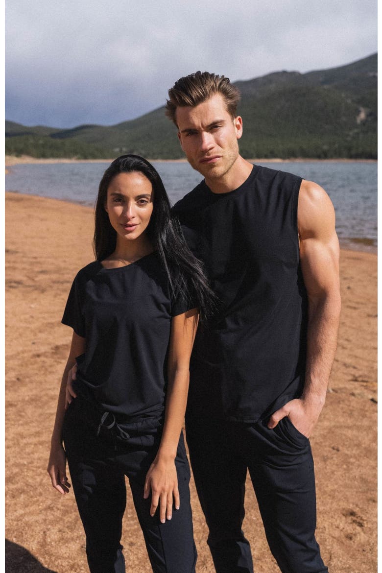 Versa  Full Tee, Alternate, color, Midnight