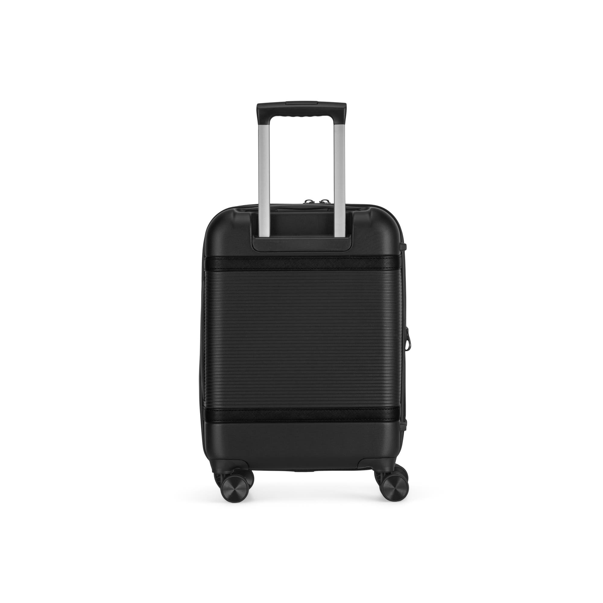 bugatti Wellington 3 Piece Hardside Luggage Set with TSA Lock, Alternate, color, Black