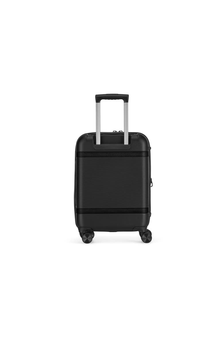 Wellington 3 Piece Hardside Luggage Set with TSA Lock, Alternate, color, Black
