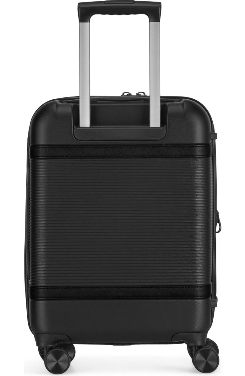 bugatti Wellington 3 Piece Hardside Luggage Set with TSA Lock, Alternate, color, Black