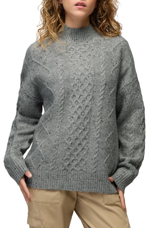 Amber Mountain Cable Sweater