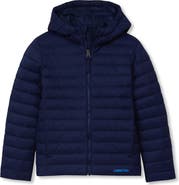 Lands' End Kids Husky FeatherFree Insulated Hooded Packable Jacket