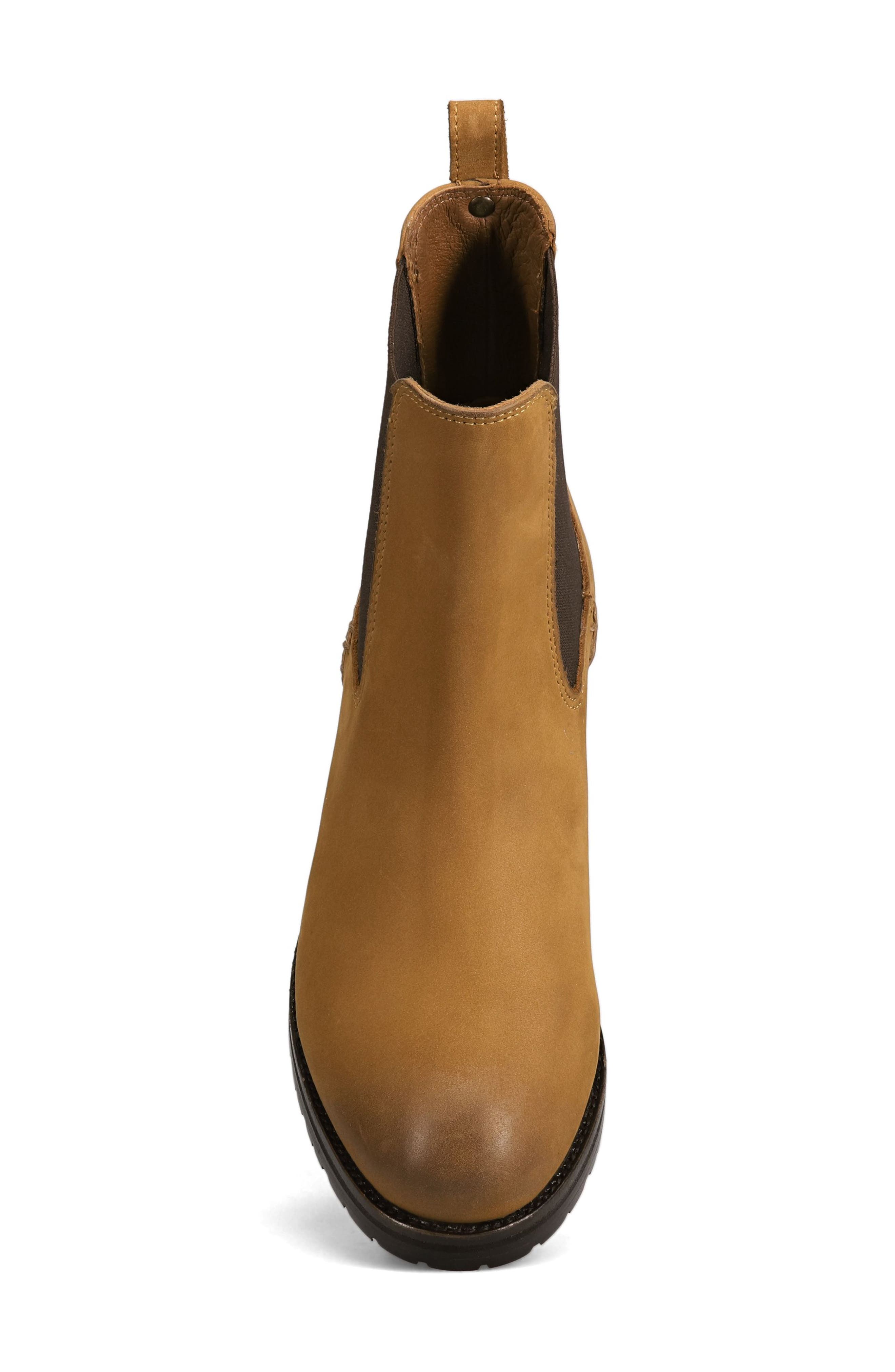 Melissa Double Sole Chelsea Boot, Alternate, color, HONEY