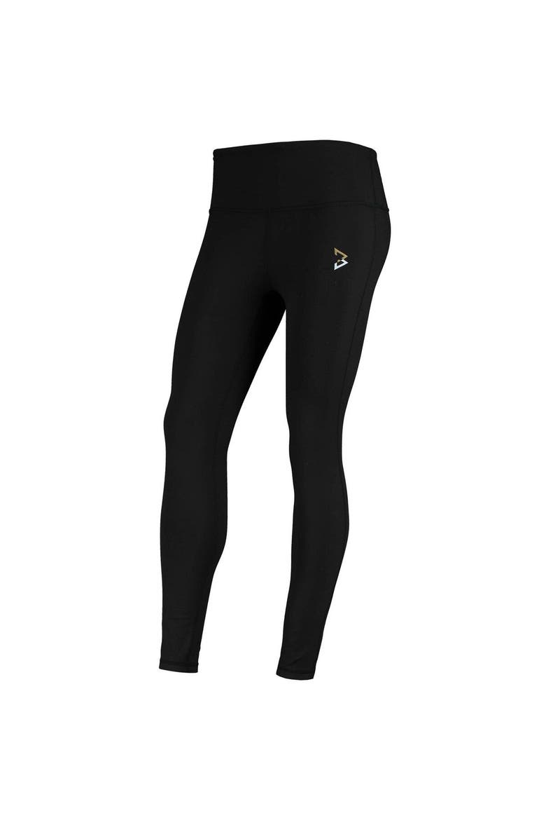 Women's Beast Mode Black Basic Collegiate Leggings, Alternate, color, Black