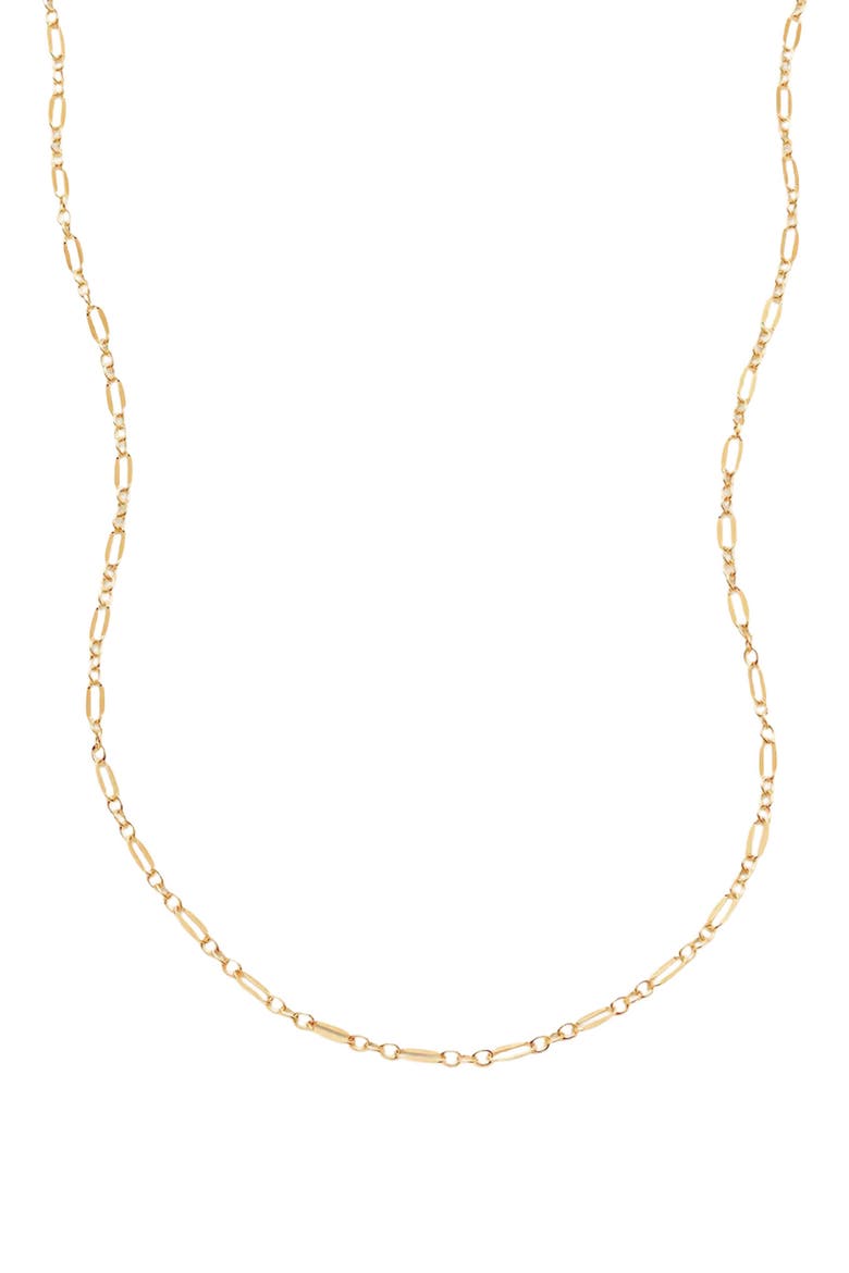 Lace Choker Necklace, Main, color, GOLD FILLED