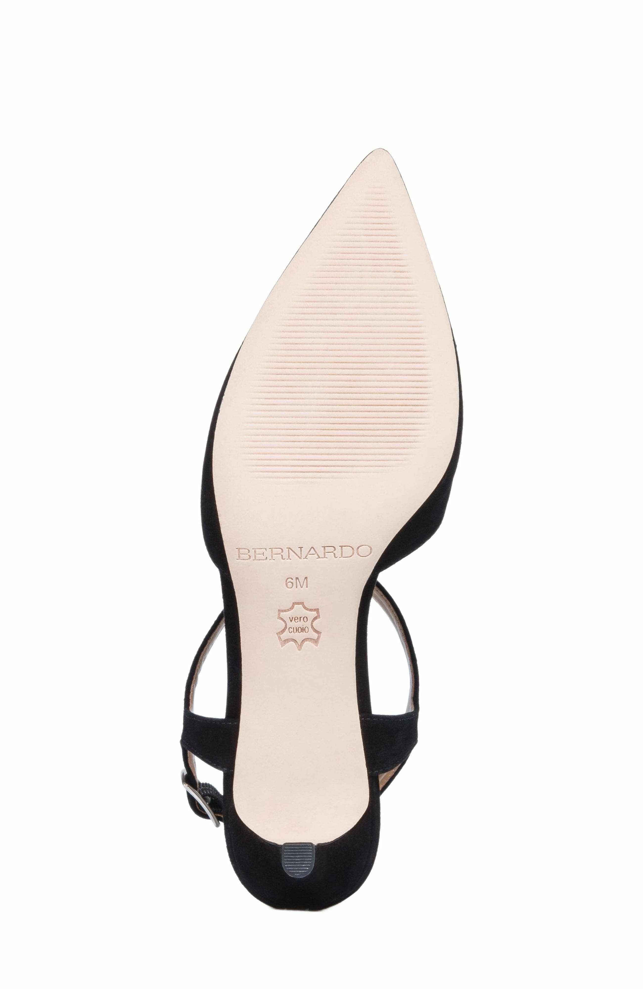 Bernardo Footwear Malta Slingback Kitten Pump, Alternate, color, 