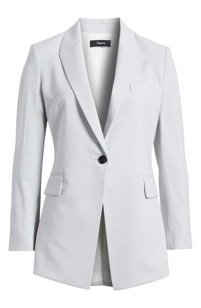 Theory Etiennette Gabardi Blazer, Alternate, color,
