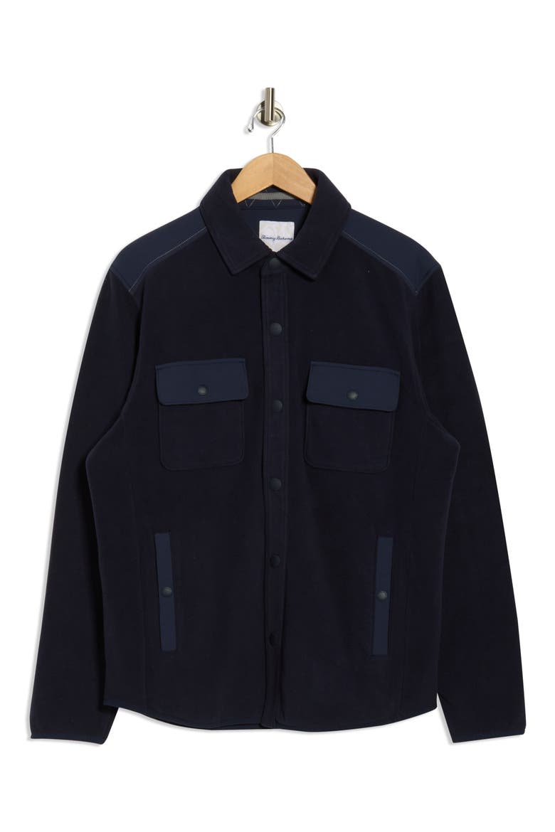 Oasis Drive Shirt Jacket, Alternate, color, DARK SAPPHIRE