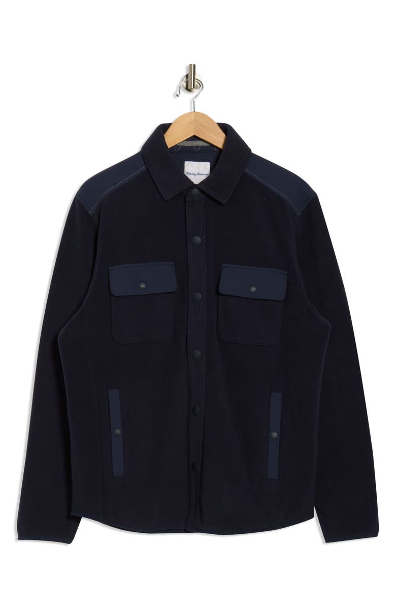 Tommy Bahama Oasis Drive Shirt Jacket, Alternate, color, Dark Sapphire