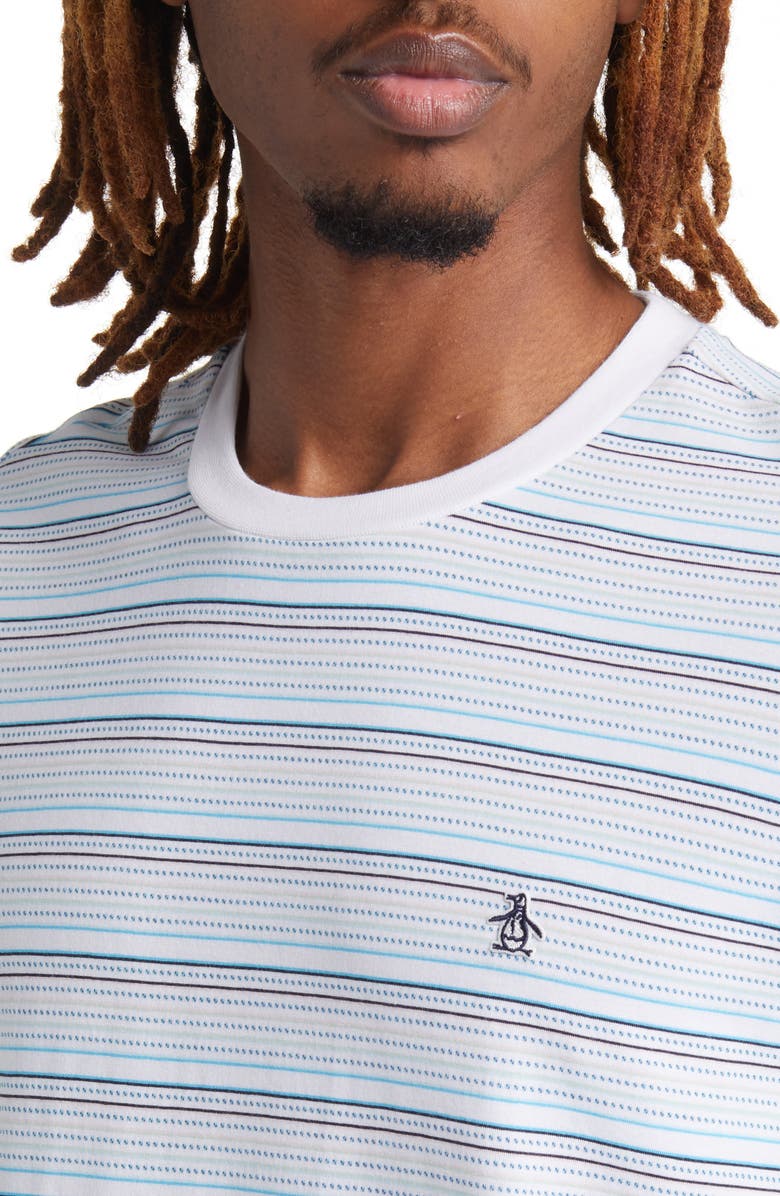 Original Penguin CoolMax<sup>®</sup> Stripe T-Shirt, Alternate, color,