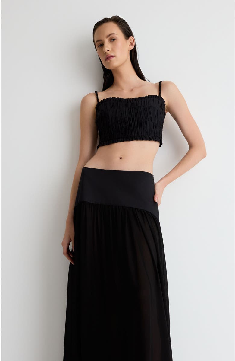 Romy Daisy Bustier, Alternate, color, Black