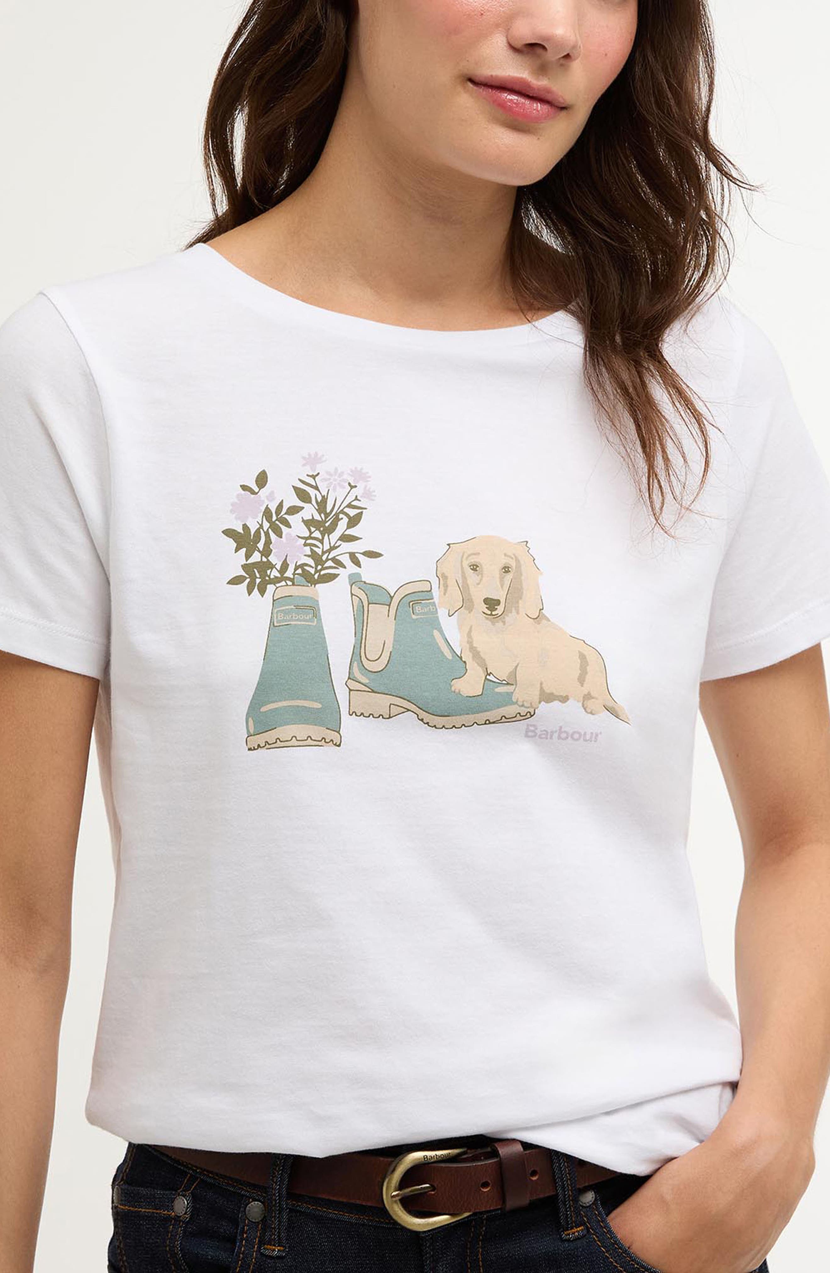 Brambles Cotton Graphic T-Shirt