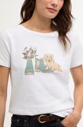 Barbour Brambles Cotton Graphic T-Shirt