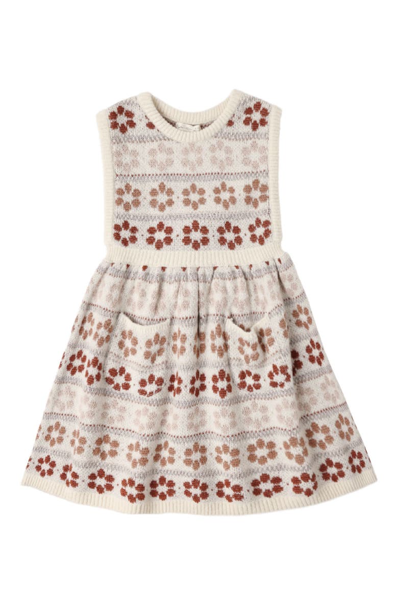 Kids' Violette Sweater Dress, Main, color, NATURAL
