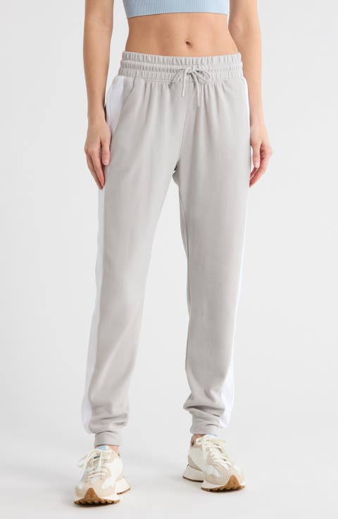 Stripe Fleece Joggers
