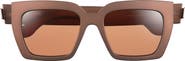 Gucci 54mm Rectangular Sunglasses