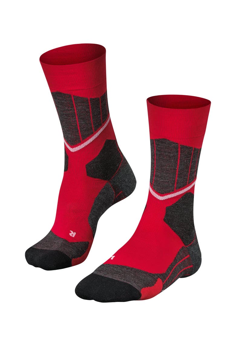 SC1 Cross Country Ski and Skate Socks, Main, color, Lipstick