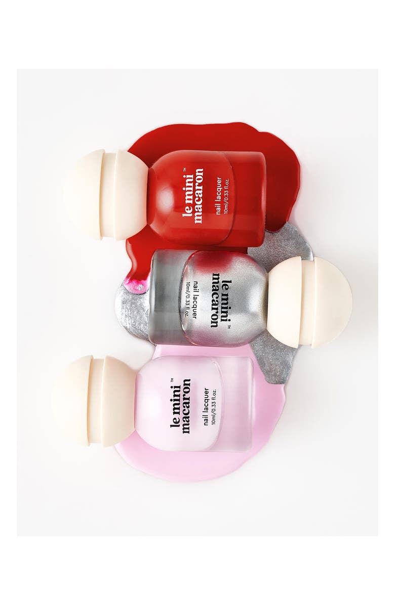 Le Mini Macaron Le Sweet Trio Nail Lacquer Set $30 Value, Alternate, color, 