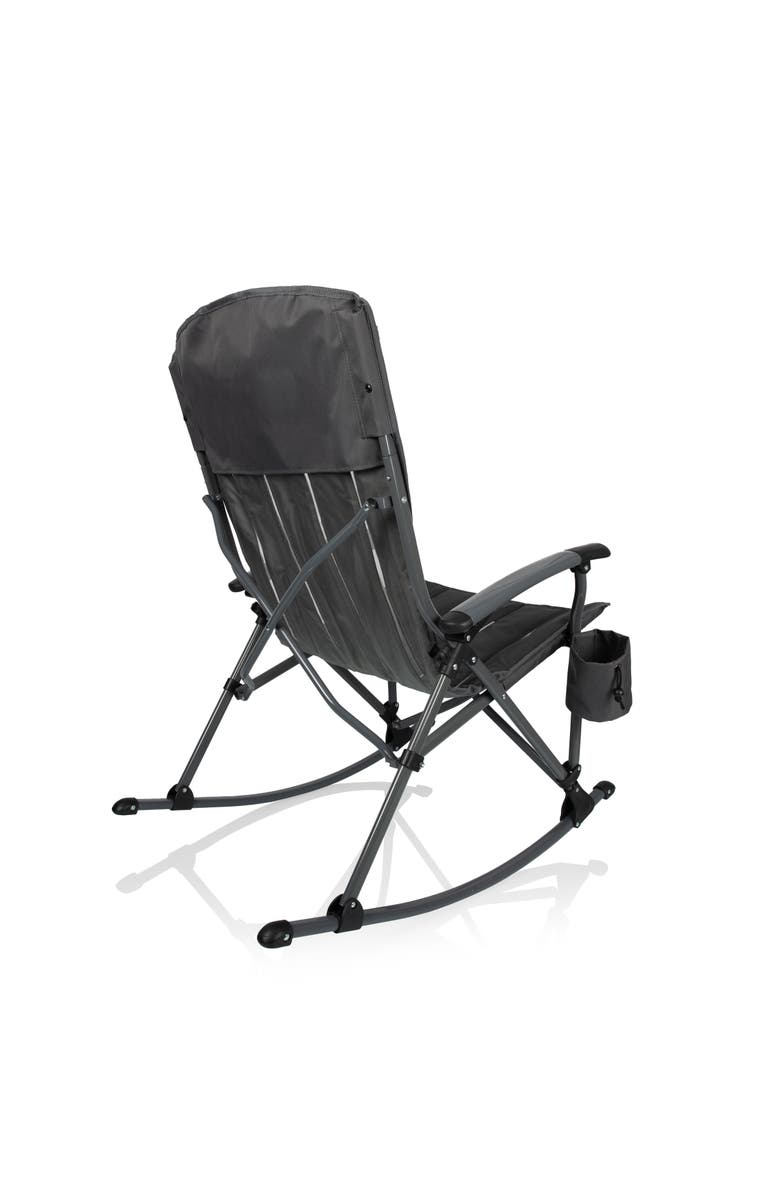 Oniva Outdoor Rocking Camp Chair, Alternate, color, Gunmetal Gray