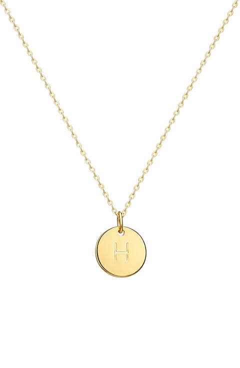 Initial Pendant Necklace