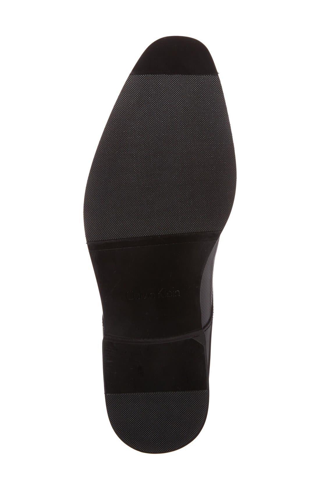 Calvin Klein 'Ramses' Plain Toe Derby, Alternate, color, 