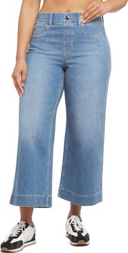 SPANX® SPANXshape™ EveryWear Cropped Wide Leg Jeans