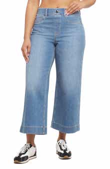 SPANX® SPANXshape™ EveryWear Cropped Wide Leg Jeans