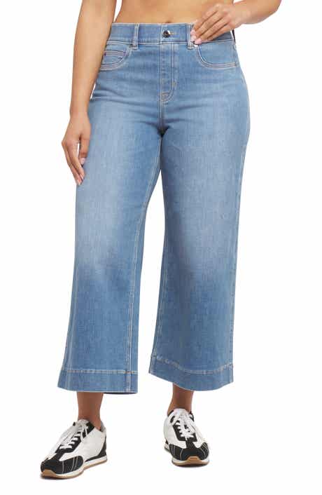 SPANX® SPANXshape™ EveryWear Cropped Wide Leg Jeans