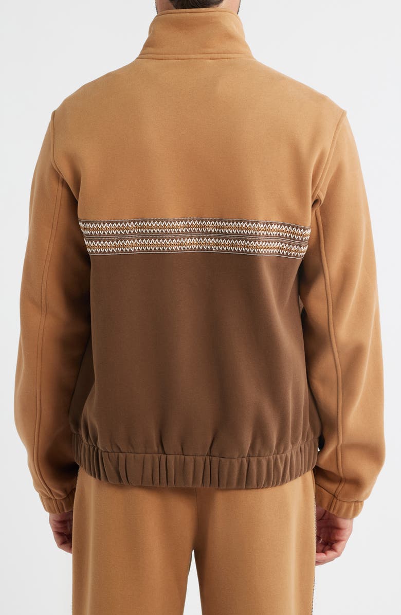 UGG<sup>®</sup> Tasman Track Jacket, Alternate, color, Chestnut