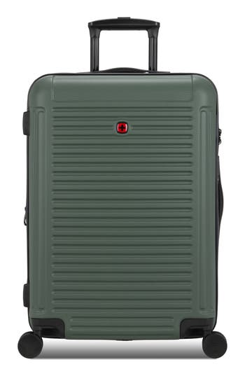 Swissgear 24-inch Hardside Spinner Luggage In Green