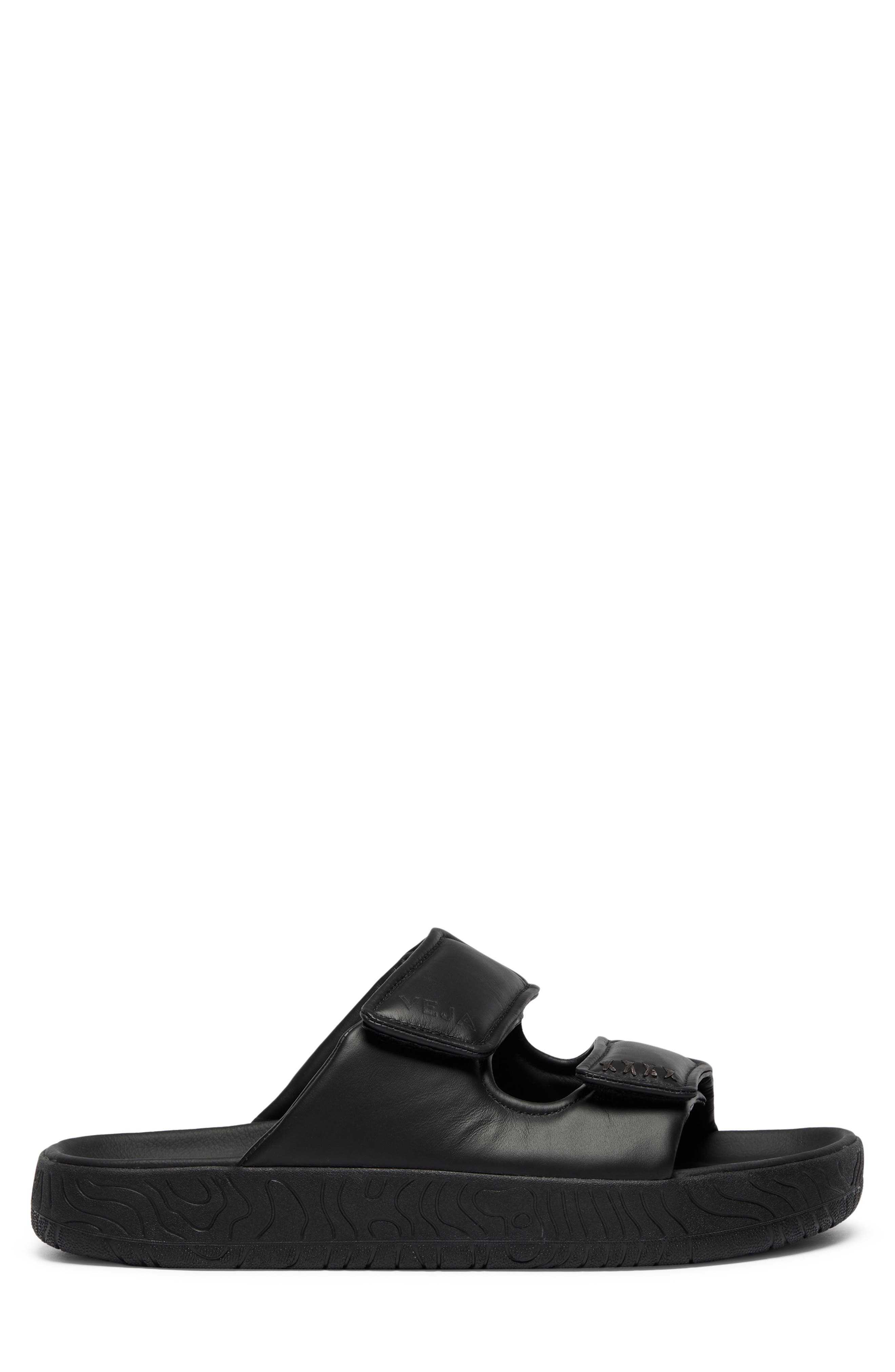 Veja Etna Slide Sandal, Main, color, Full-Black