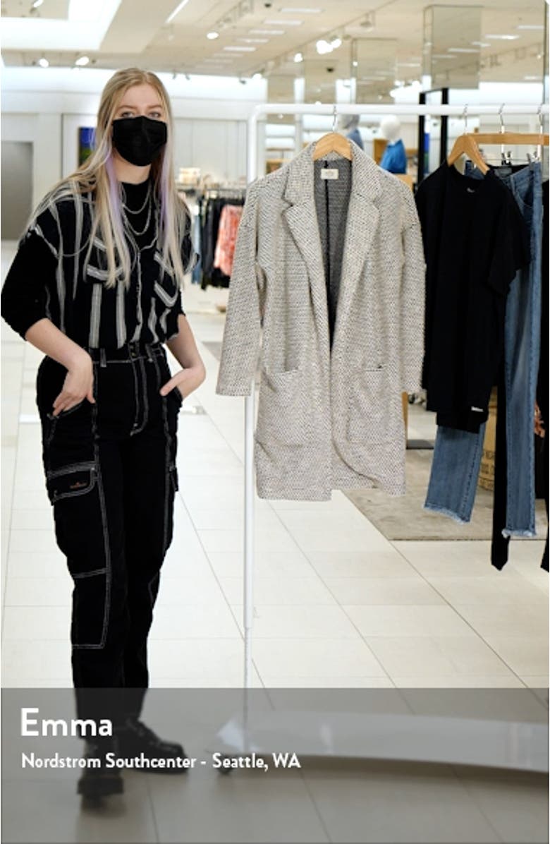 Women's Birdseye Long Cardigan, sales video thumbnail