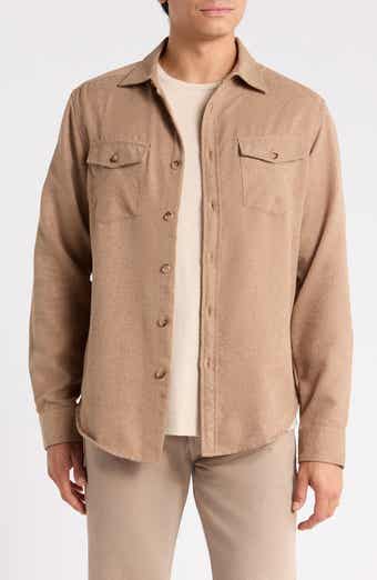 Chevron Button-Up Shirt
