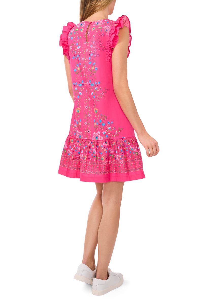 CeCe Sleeveless Ruffle Dress, Alternate, color, 