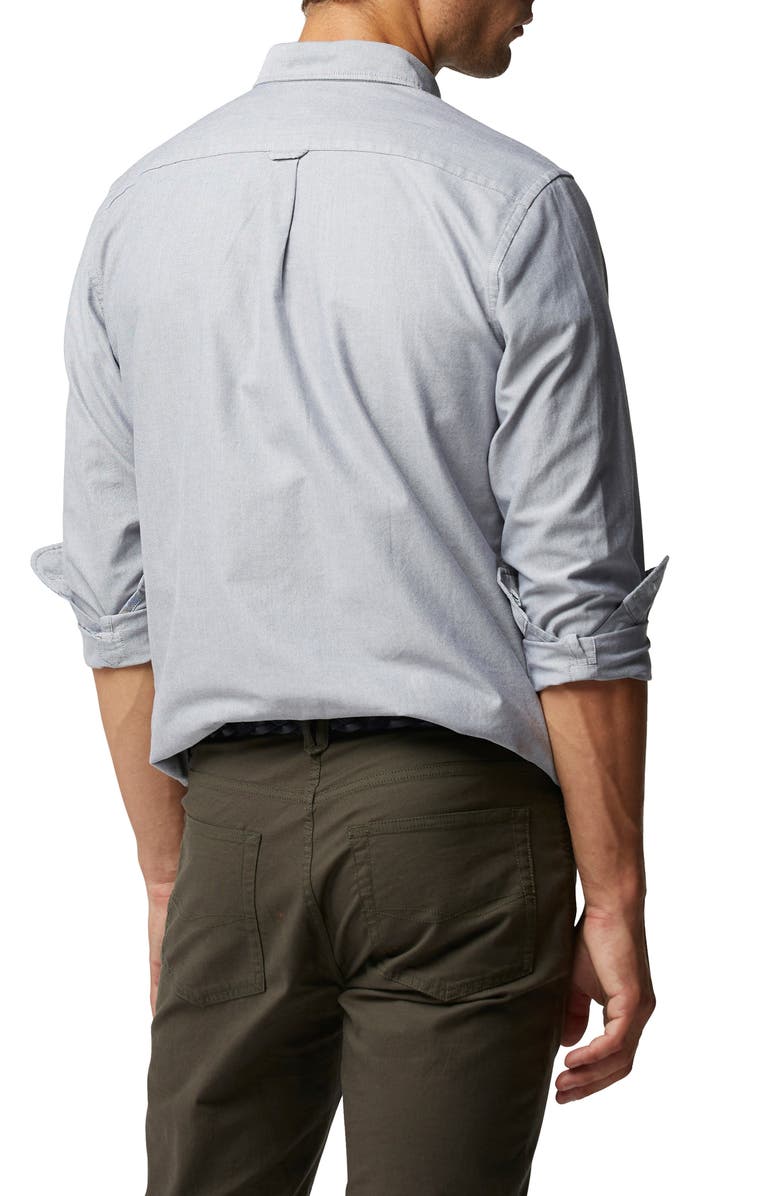 Rodd & Gunn North Island Solid Button-Down Shirt, Alternate, color, Tarmac