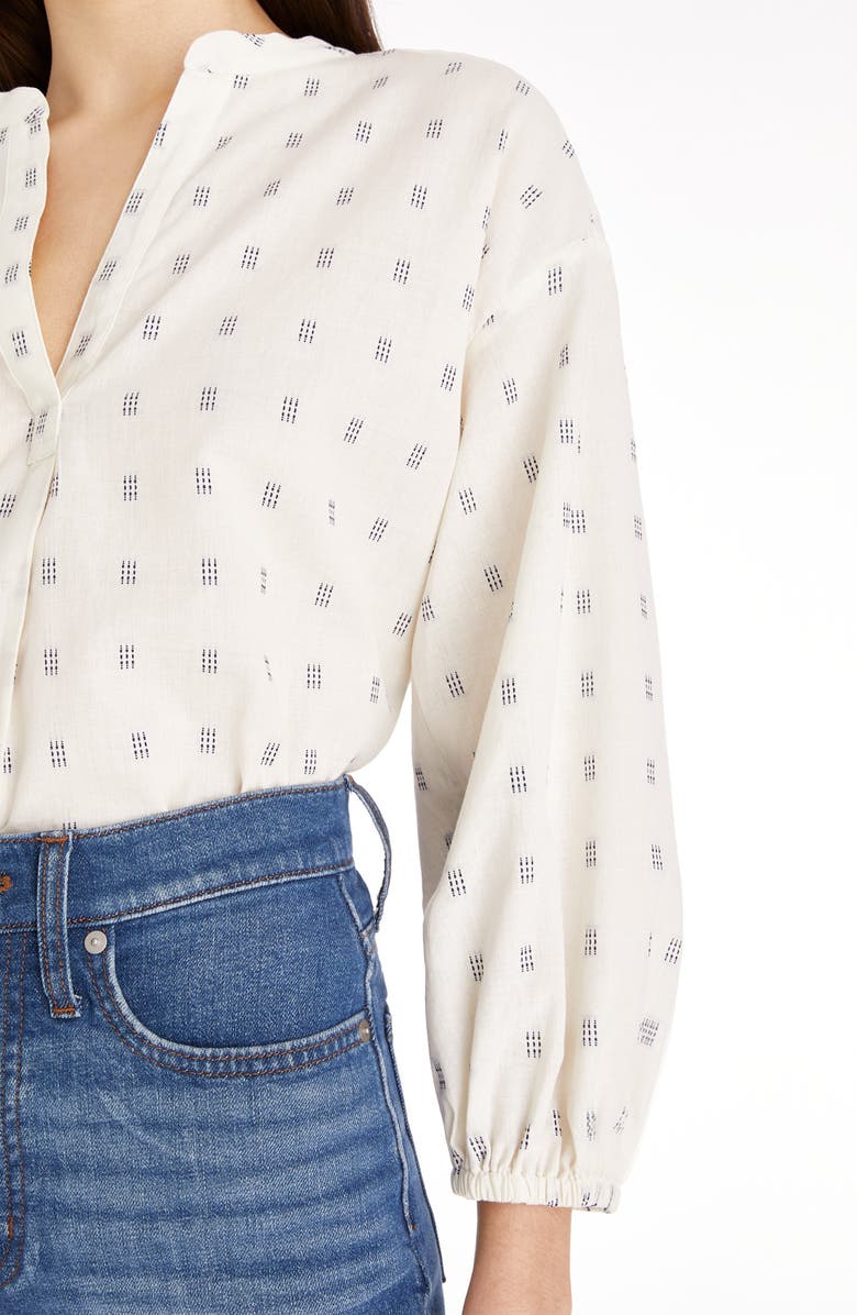 Madewell Ainslee Print Cotton Top, Alternate, color, 