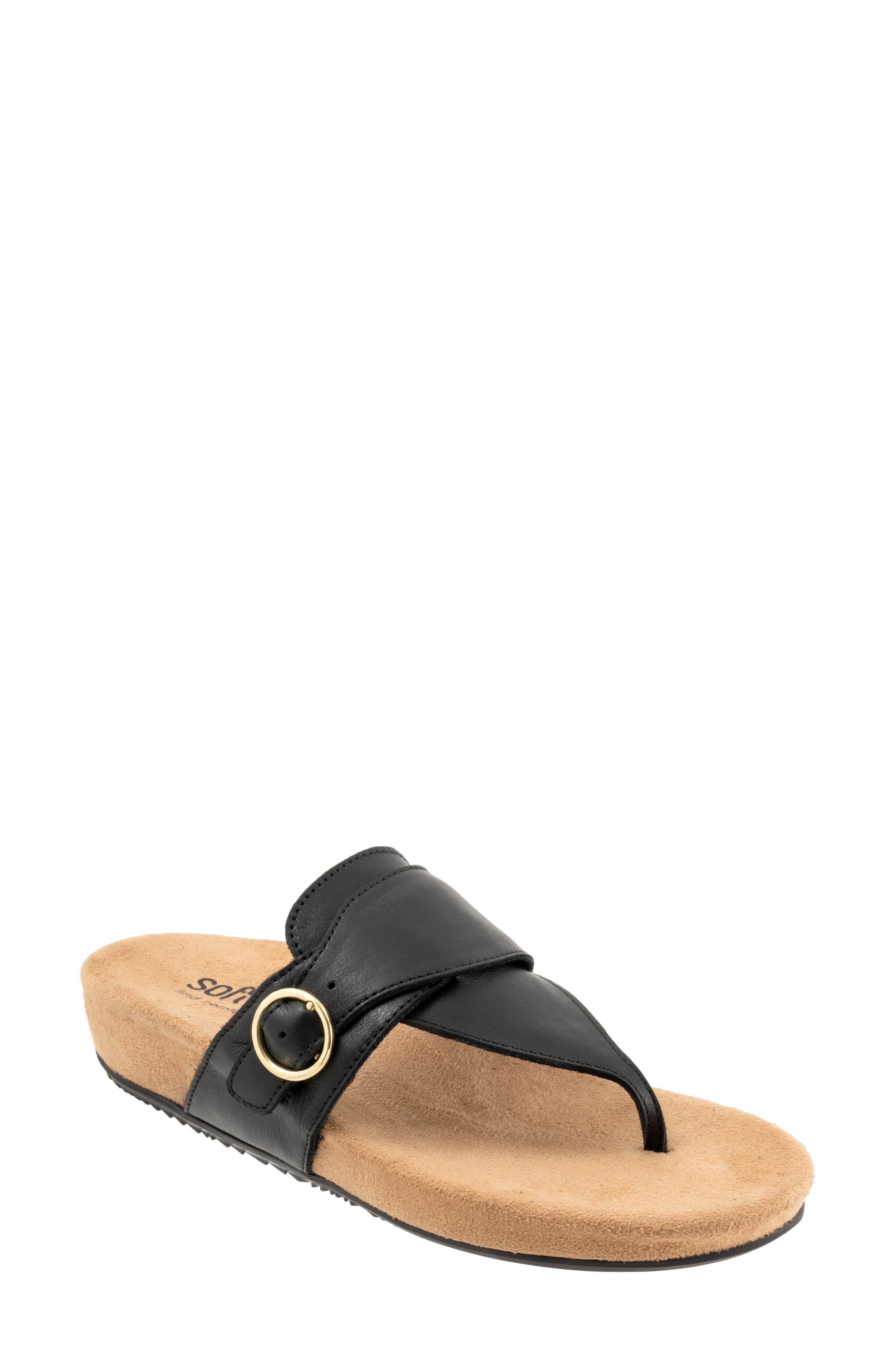 SoftWalk<sup>®</sup> Belize 2.0 Sandal - Multiple Widths Available, Main, color, Black