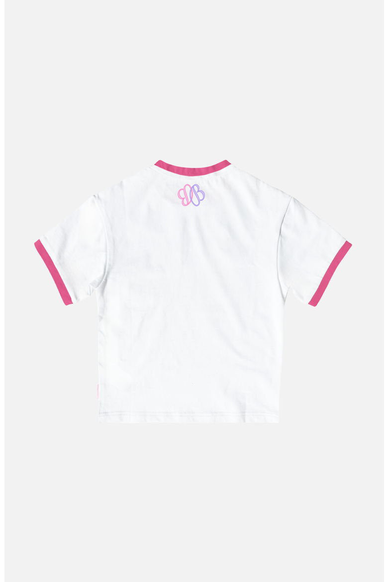 Birthday Girl T-Shirt, Alternate, color, White/Pink