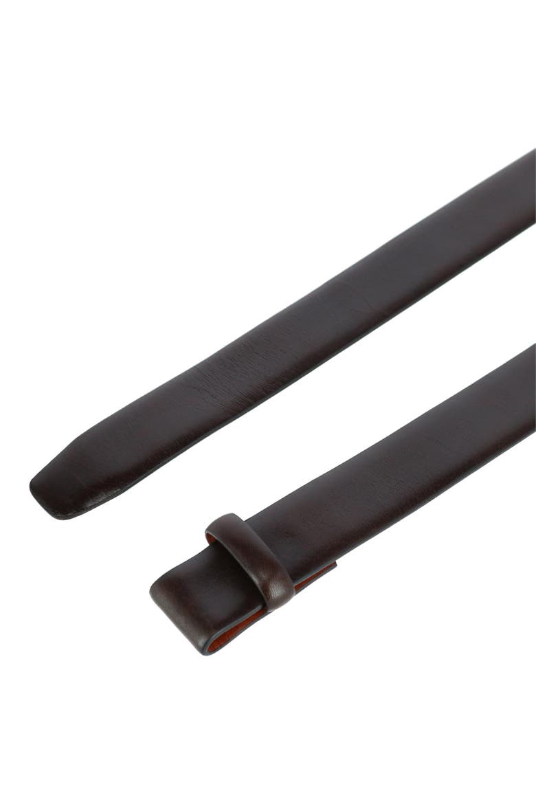 Cortina Leather 30mm Compression Belt Strap, Alternate, color, Dark Brown