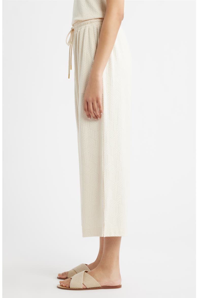 Crop Wide Leg Drawstring Pants, Alternate, color, PARCHMENT