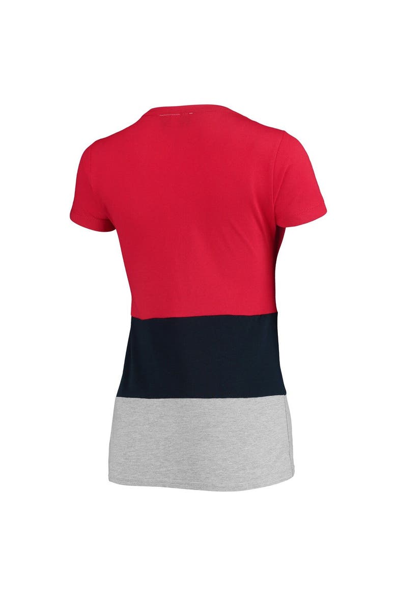 Women's Refried Apparel Red Washington Nationals Sustainable Fitted T-Shirt, Alternate, color, Red