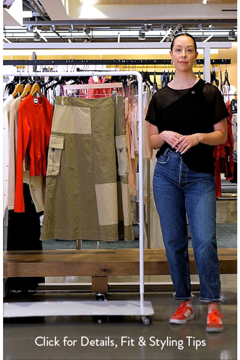 Marcelle Barn Midi Skirt video