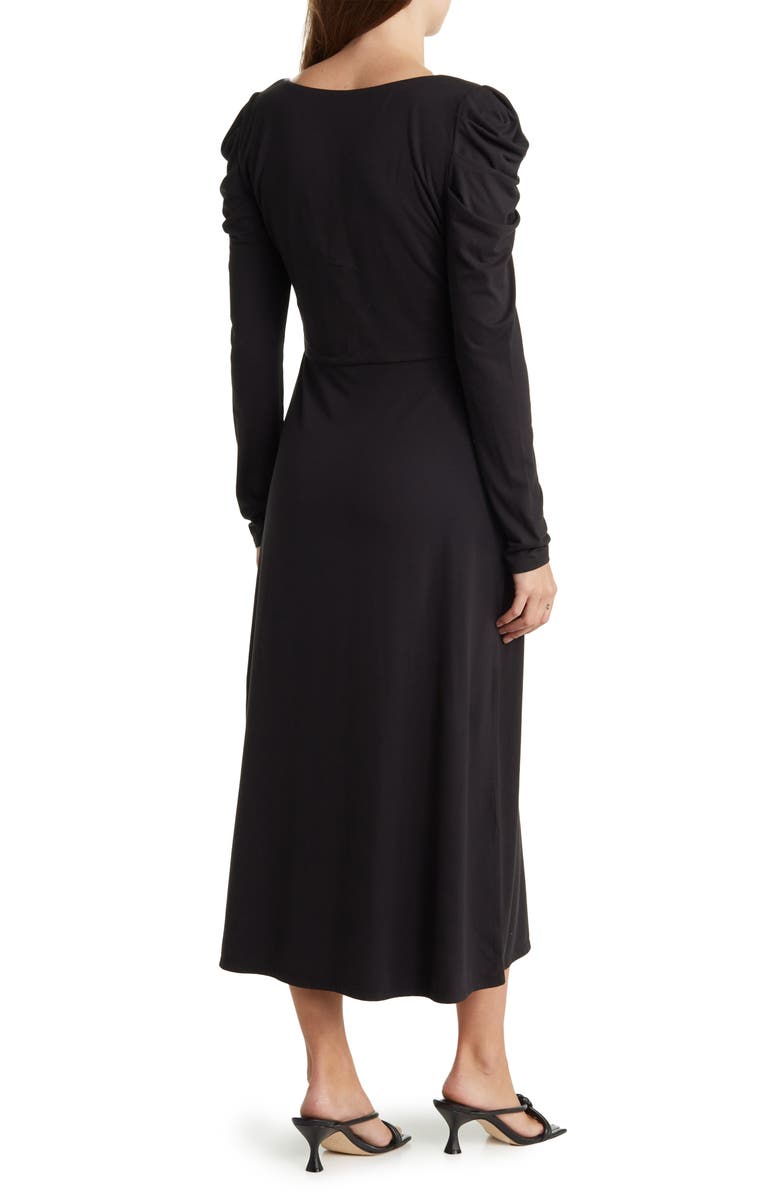 WAYF Puff Long Sleeve Midi Dress, Alternate, color,