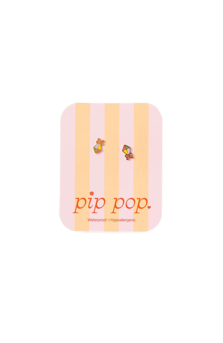 Pip Pop Kite Stud Earrings, Alternate, color, Multi