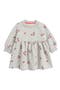 Print Long Sleeve Sweatshirt Dress