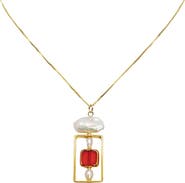 Aracheli Studio Art 2311N x Pearls Chain Necklace