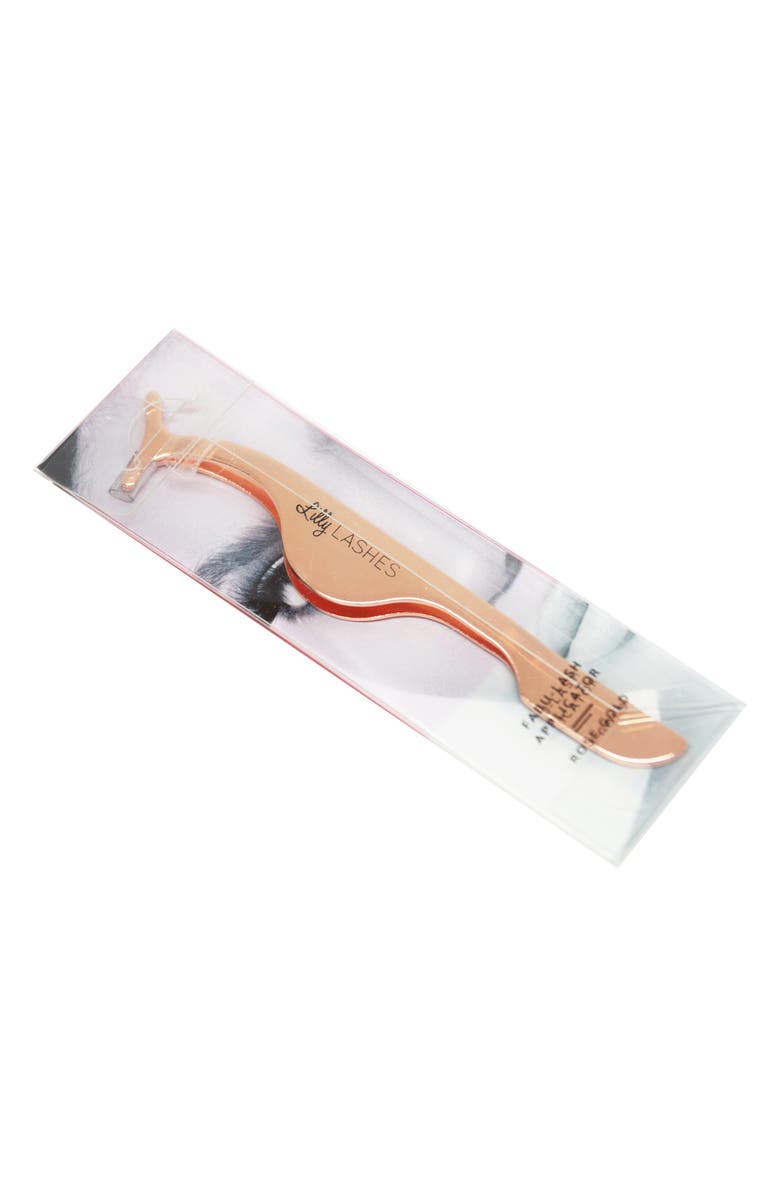 Lilly Lashes Fabu-lash False Lash Applicator, Alternate, color, Rose Gold