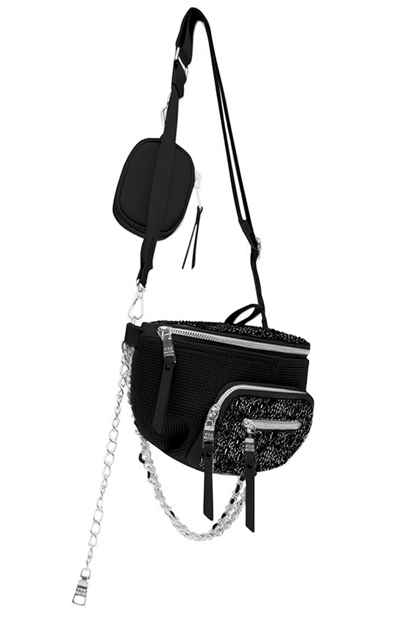 Steve Madden Maxima Convertible Belt Bag, Alternate, color, 