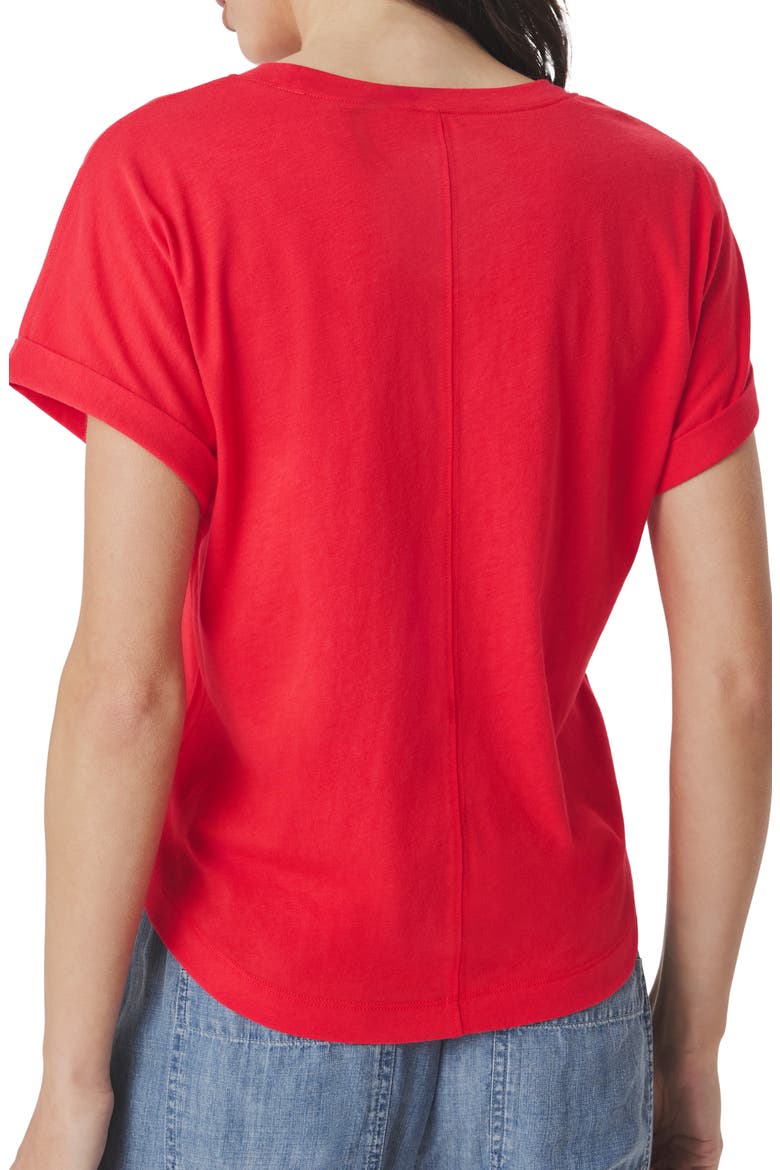 Skye T-Shirt, Alternate, color, SCARLET RED